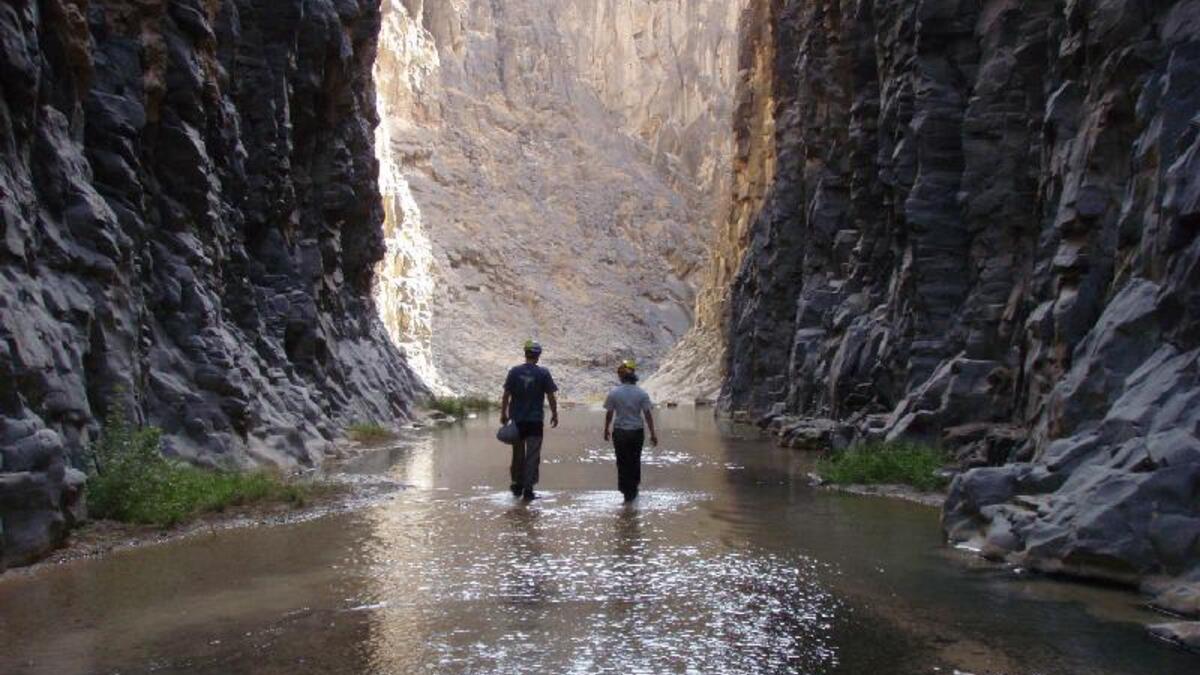 Wadi al Hidan located in Madaba. A 50meter waterfall can be seen at the end, if you complete the 9km hike. (blog.tipntag.com)