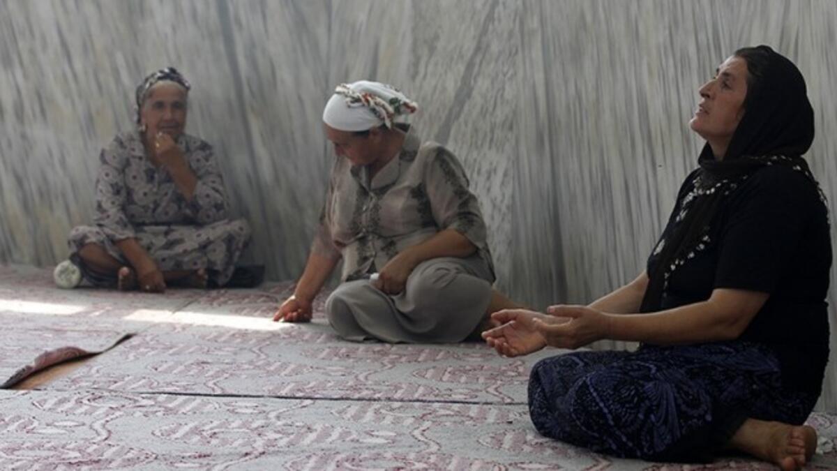 No wine for the women, and they get no souls either. But lacking inner spirit doesn’t get females off the hook. They don veils and (in Syria) sit separately from men for regular prayers.