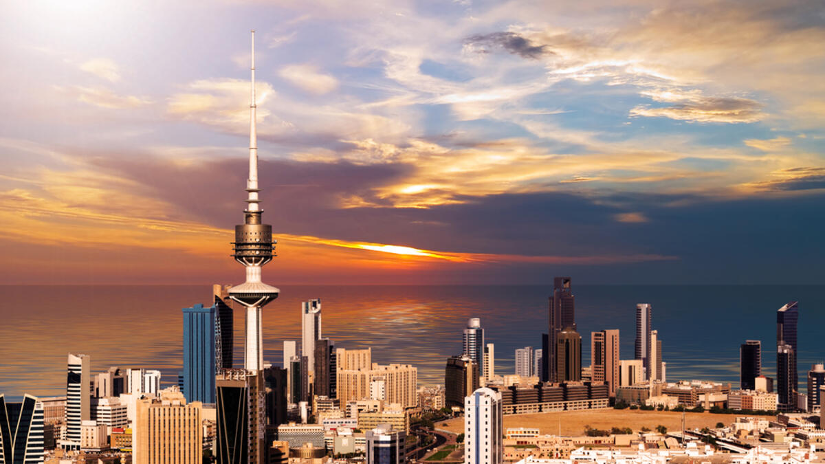 Liberation Tower in Kuwait, 372 meters. Cityscape during the sunset (Shutterstock/File Photo)