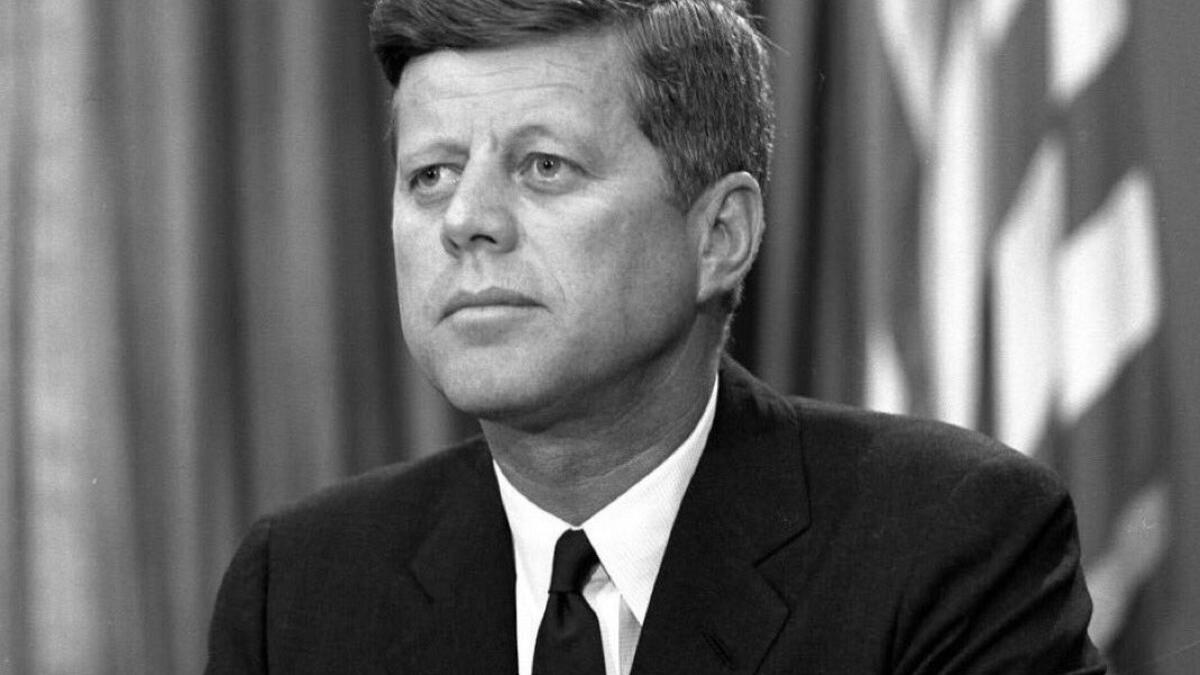 John F. Kennedy hair was so perfect they can’t imitate it right in movies (Twitter)