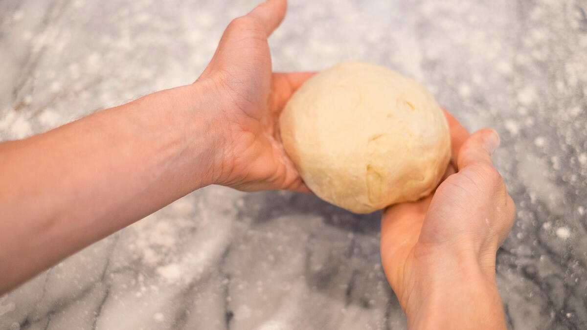 Stick dough on the door, Lebanon: Some brides in Baalbek stick a piece of dough on the doors of their new houses. This is said to predict the success of the marriage. If the dough remains in place, they will have a long, happy life. If not, the marriage will is going up a slippery slope, so to speak. (fiskars.com)