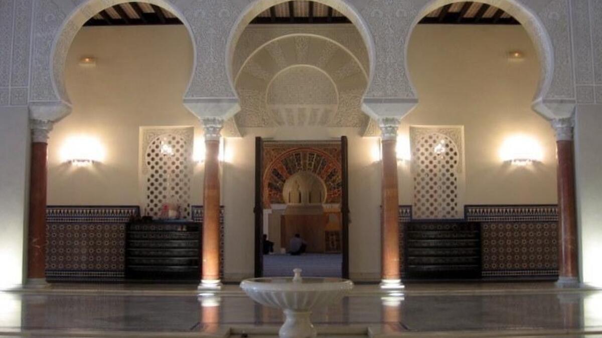 Al-Andalus Mosque of Malaga, Spain: The mosque has 4,000 square meters and two entrances, one for men and one for women. It has a capacity for 1,000 people, making it one of the largest mosques in Europe. (masjed.ir)
