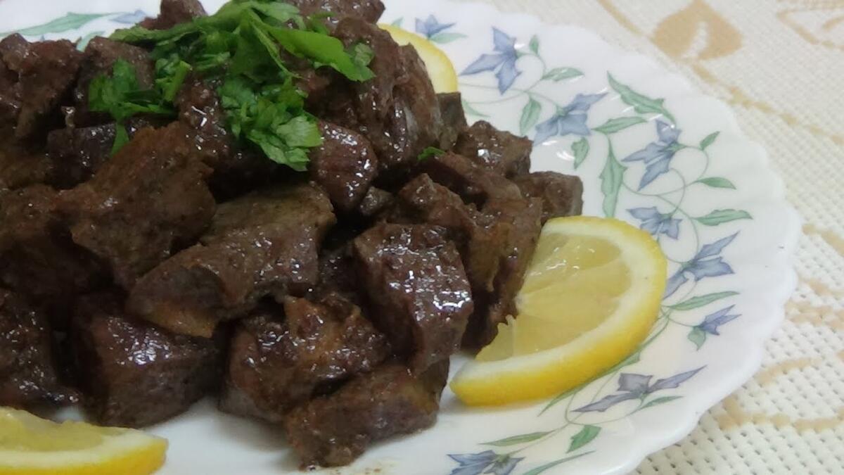 The Stuffed Livers is a Palestinian dish in the first day of Eid al-Adha. (YouTube)