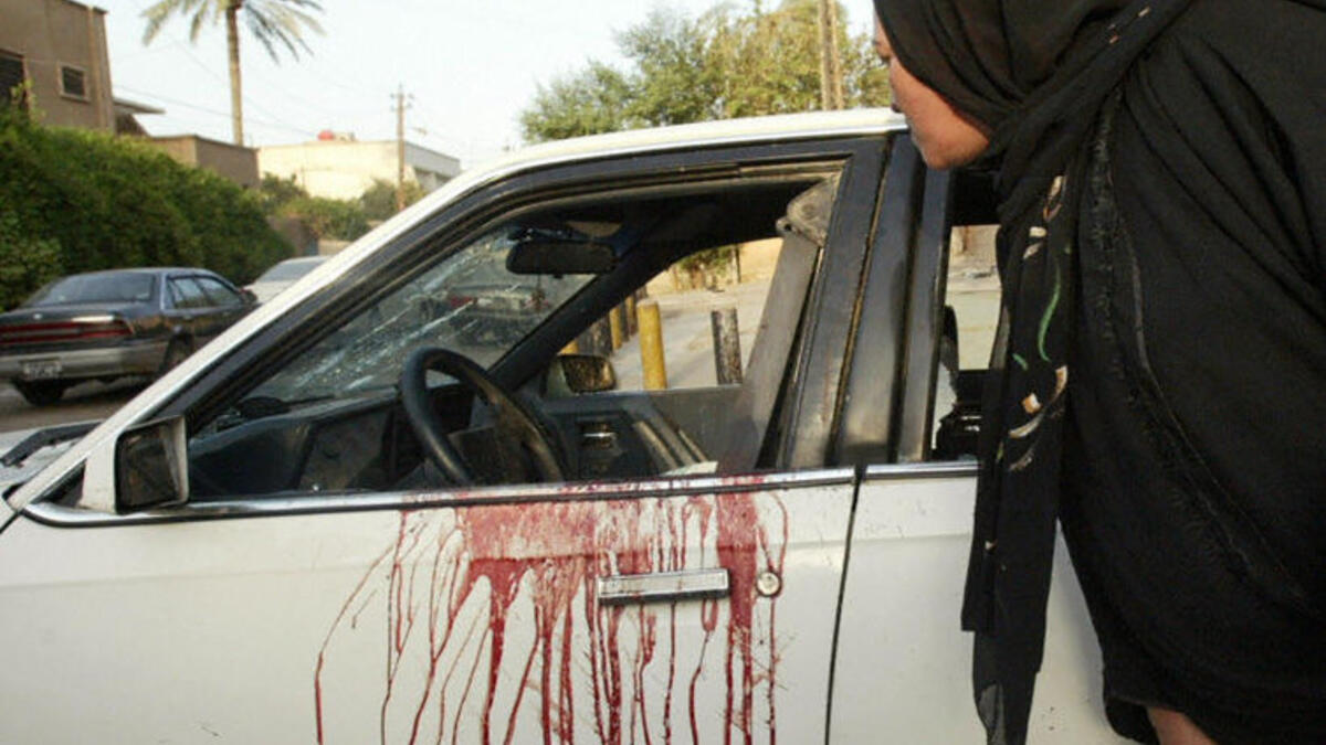 In 2007, US Blackwater guards shot and killed 17 unarmed Iraqi civilians in Nisour Square, Baghdad. A further 20 were injured. Four blackwater guards were tried in 2014, but there’s no guarantee that an Iraqi style JASTA could bring this back into the courtrooms. 
(AFP/File)