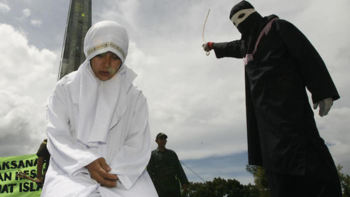 Case in point, the Girl of Qatif: The victim, a 19 year old girl, was gang raped by seven men. After reporting the assault, she was sentenced to 200 lashes and a jail term. The rapists were dealt lighter sentences of five years imprisonment.