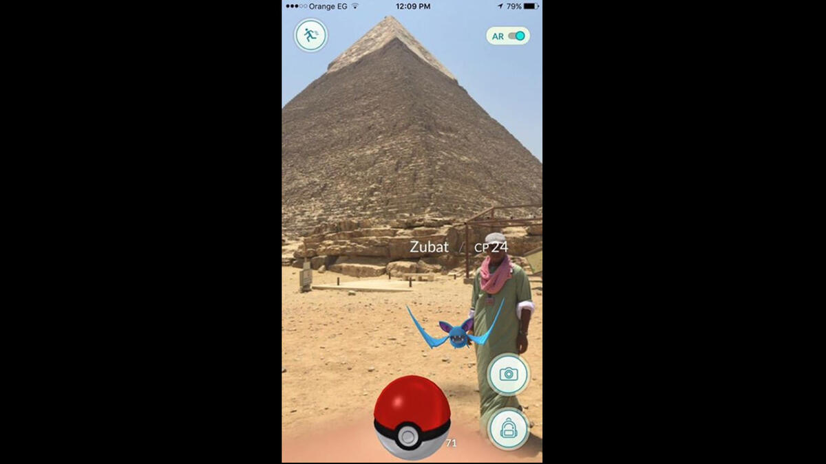 Egypt Giza Pyramids Pokemon