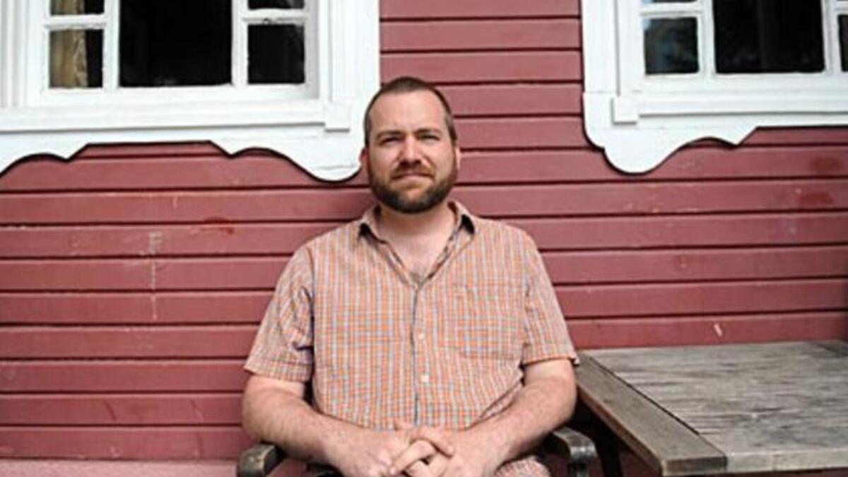 Fake poster lesbian: Amina Omari, aka Tom MacMaster, under the face mask of 
Jelena Lemlic. The Syrian lesbian blogger that went 'missing' was less a victim
of Syrian regime force, than an American student's cyber-fantasy. Nevertheless, the appropriated face galvanized interest to Syria's unrest.