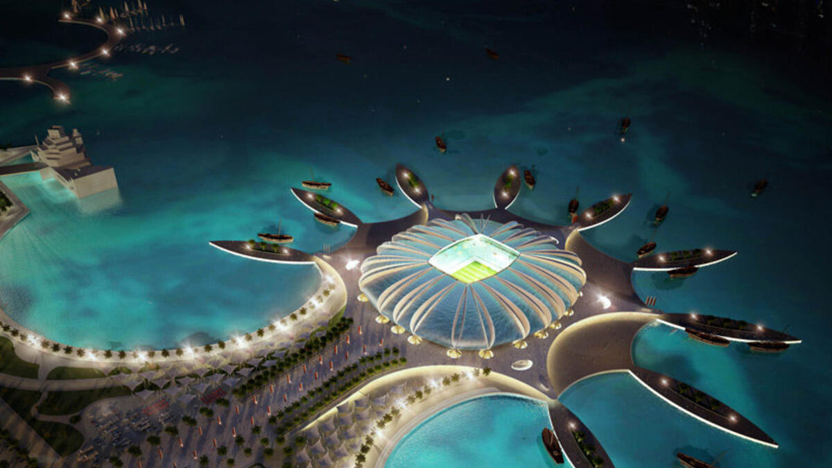 Doha Port Stadium which is set to be built in Doha. (qatar.to)