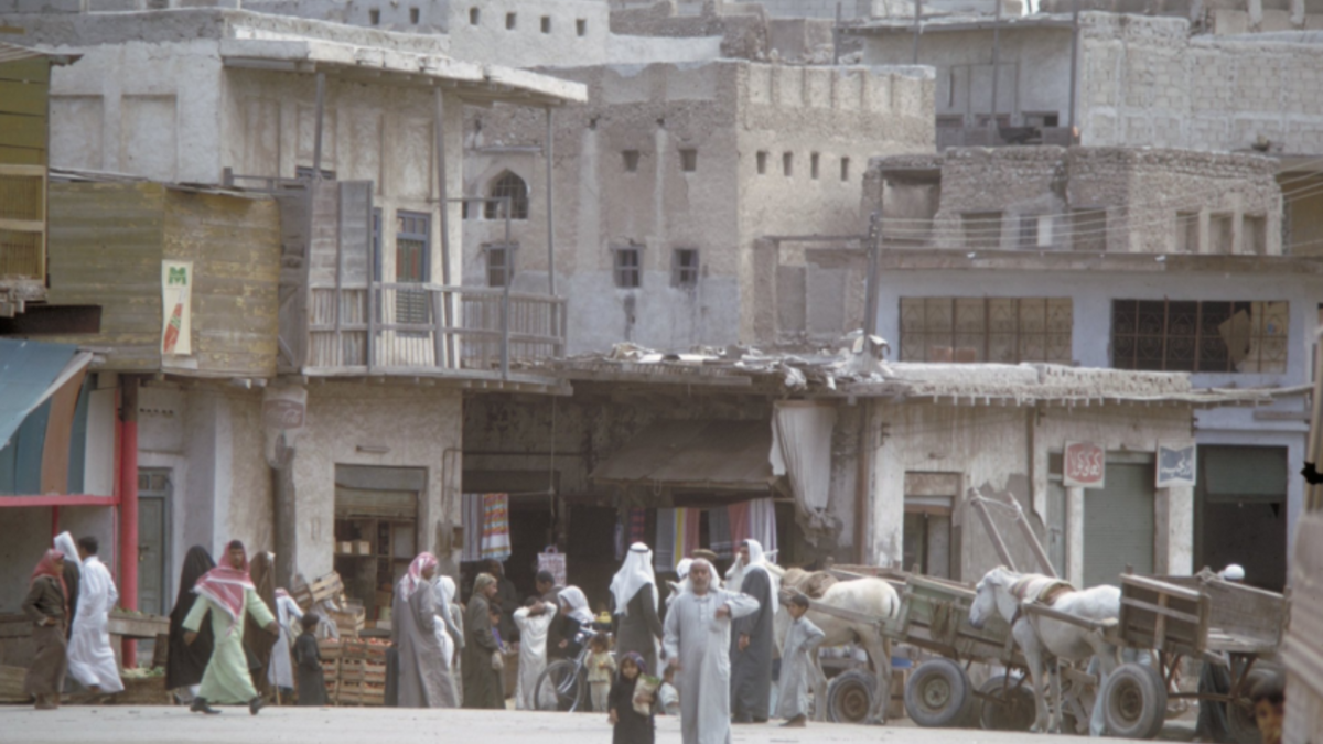 The local population protested the regime's plan, seeing it as yet another oppressive and unnecessarily violent move. The historical architecture of the neighborhood is seen as a part of the local identity and heritage. 
(Source: Twitter @AngryQatifi)