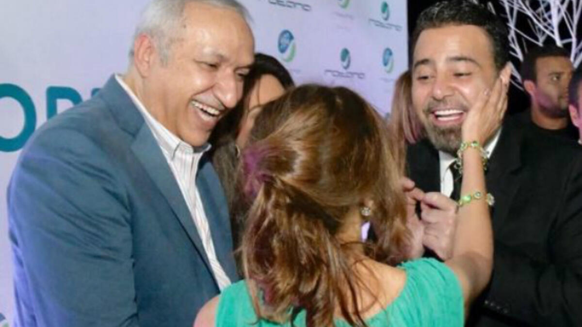 Salem Al Hindi, Assi ElHallani seemed very happy to see Moroccan Diva Samira Said