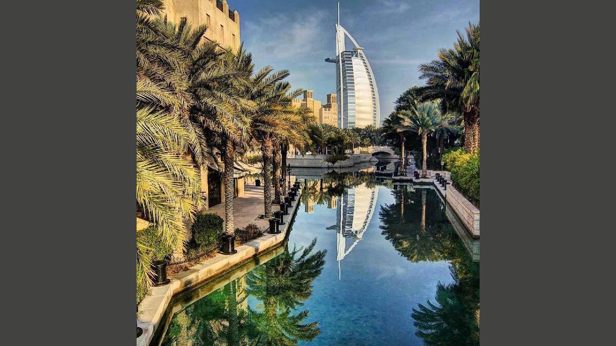 With a distinctive likeness to a ship sail and built in an artificial island off the scenic Jumeirah Beach, the Burj Al Arab is clearly one of Dubai’s most beautiful buildings, as well as popular. It is the third tallest hotel, holding 202 bedroom suites, 18 elevators and 56 floors.