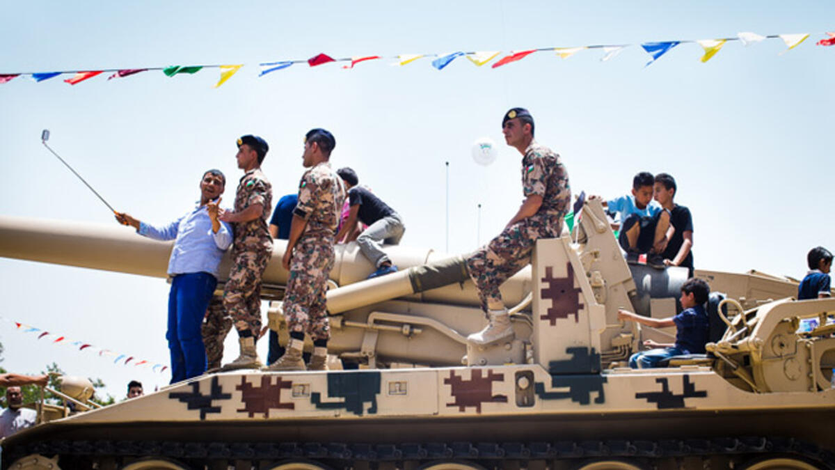 Jordan marked the centennial of the Great Arab Revolt with a massive festival in Amman's King Hussein Park. It had the same patriotic, family-fun feeling of independence day celebrations elsewhere (or a day at the county fair), but this one was replete with tanks and soldiers ready to stand in for a selfie.