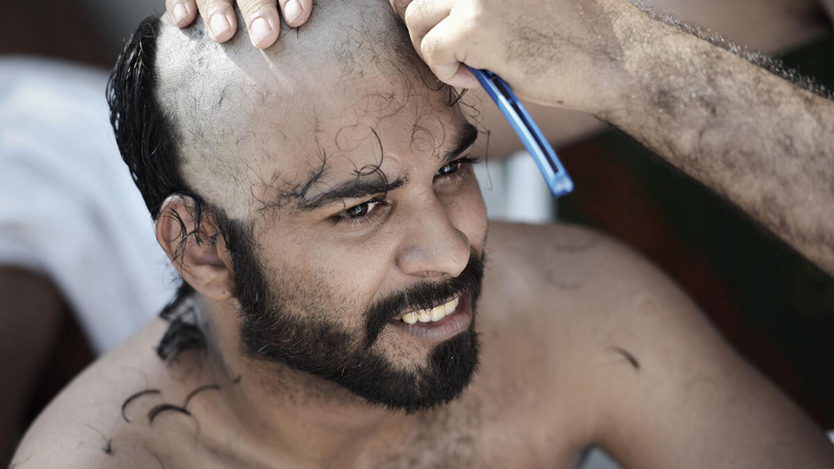 head shave at Hajj
