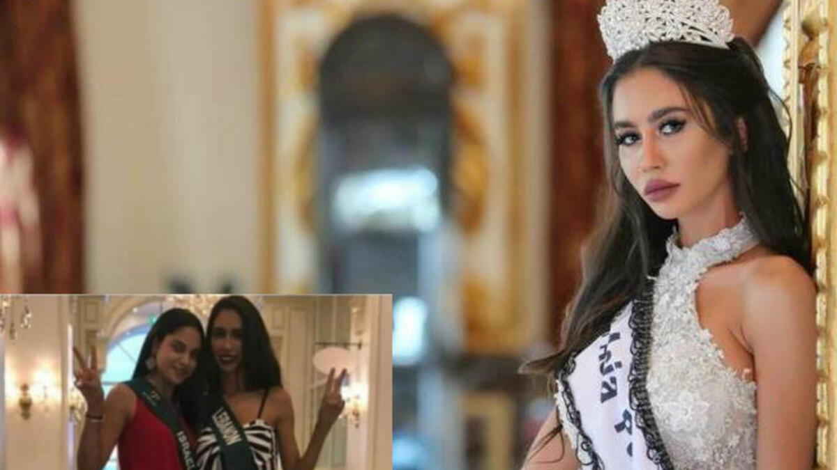 أعلنت مؤسسة "السوسن" اللبنانية تعليق مشاركة سلوى العكر من مسابقة ملكة جمال الأرض اثر التقاطها صورة مع نظيرتها الاسرائيلية.