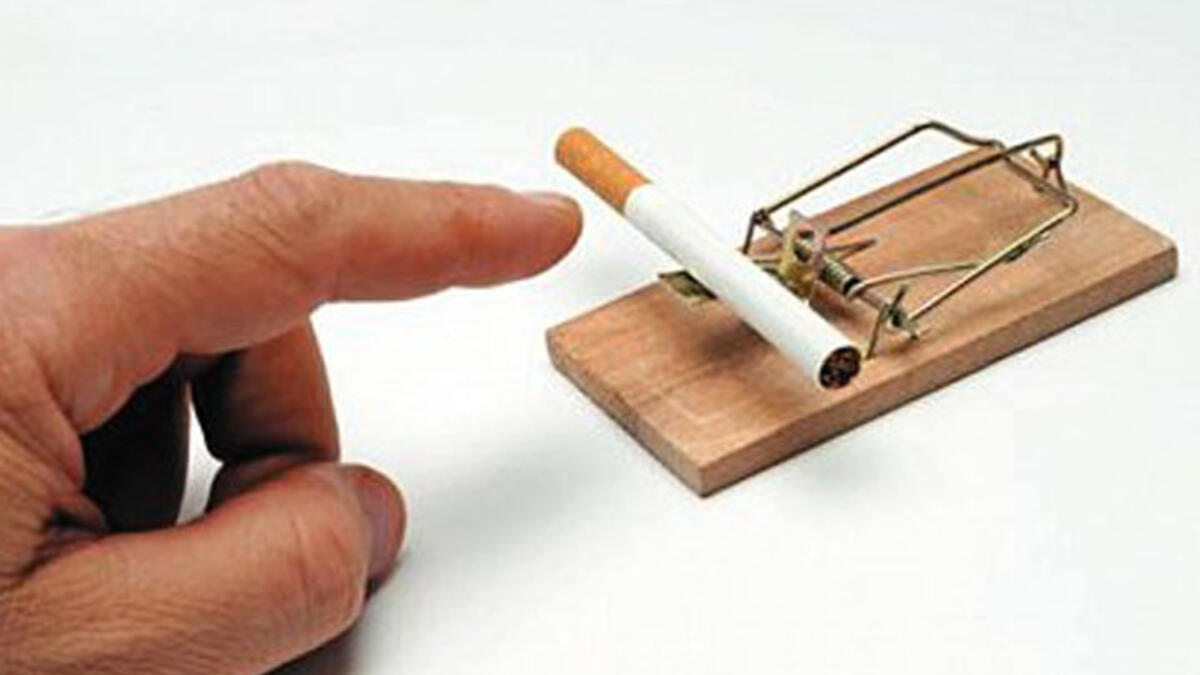 cigarette trap
