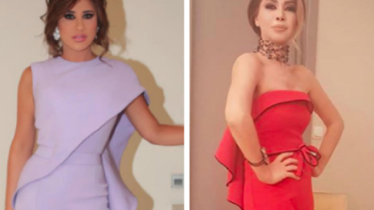 The stars in formal jumpsuits