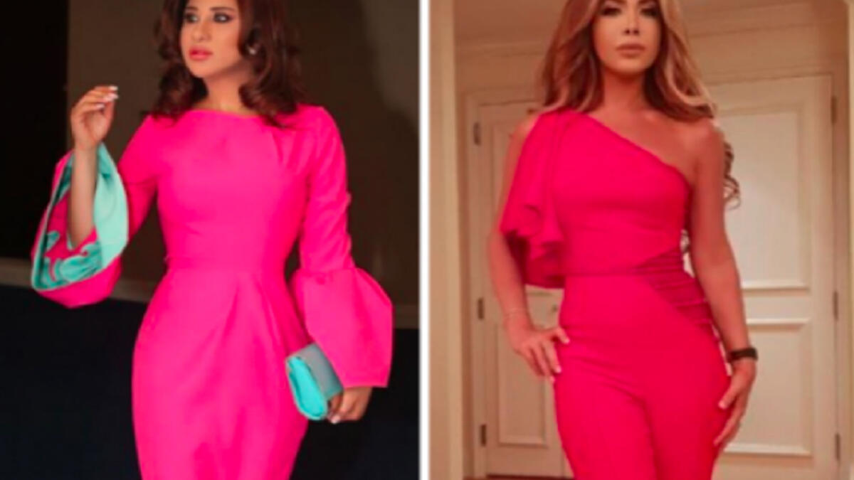 The divas in fuschia pink jumpsuits