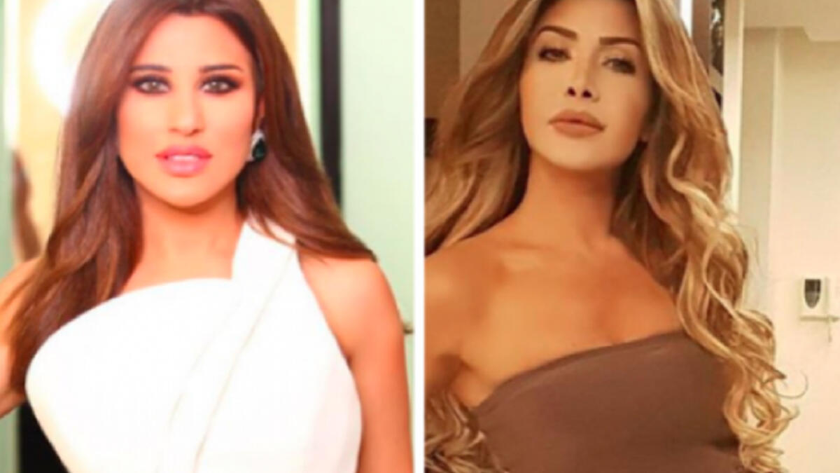 Najwa and Nawal sporting casual looks of one slick color