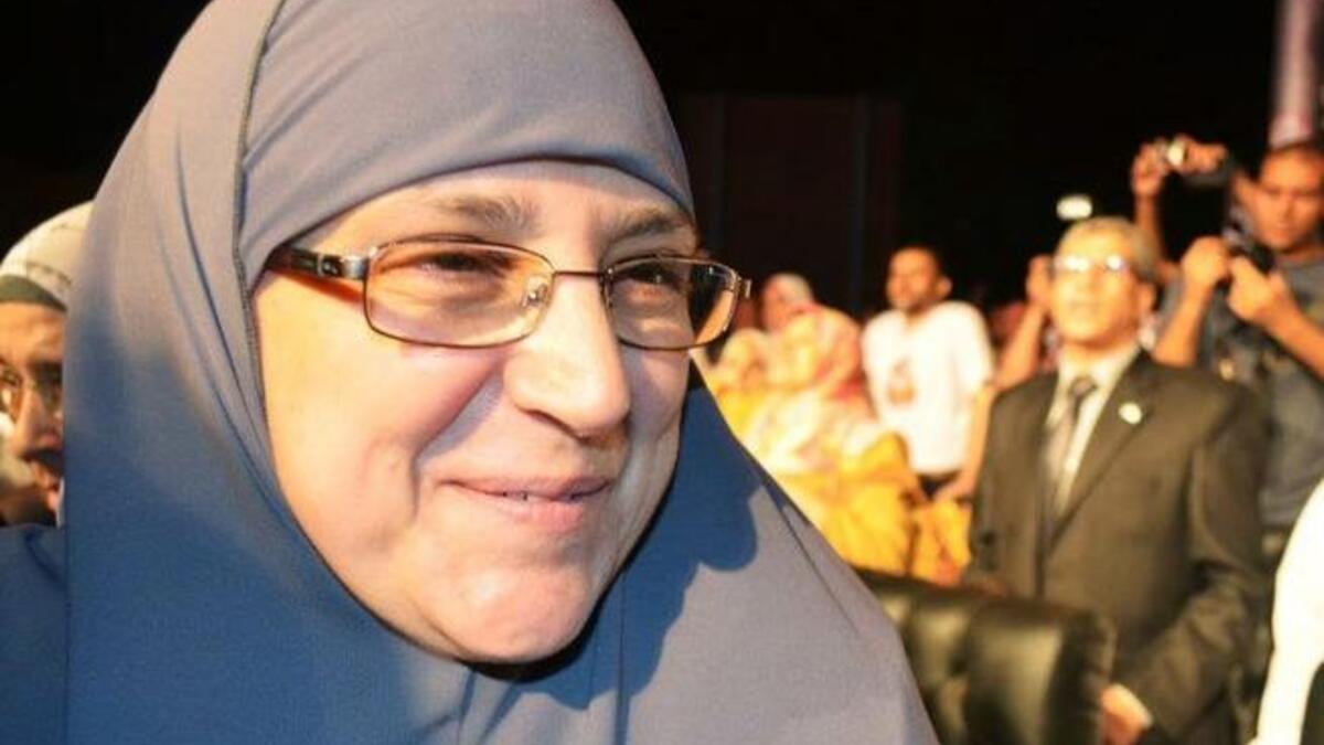 الحاجة أم أحمد زوجة محمد مرسي