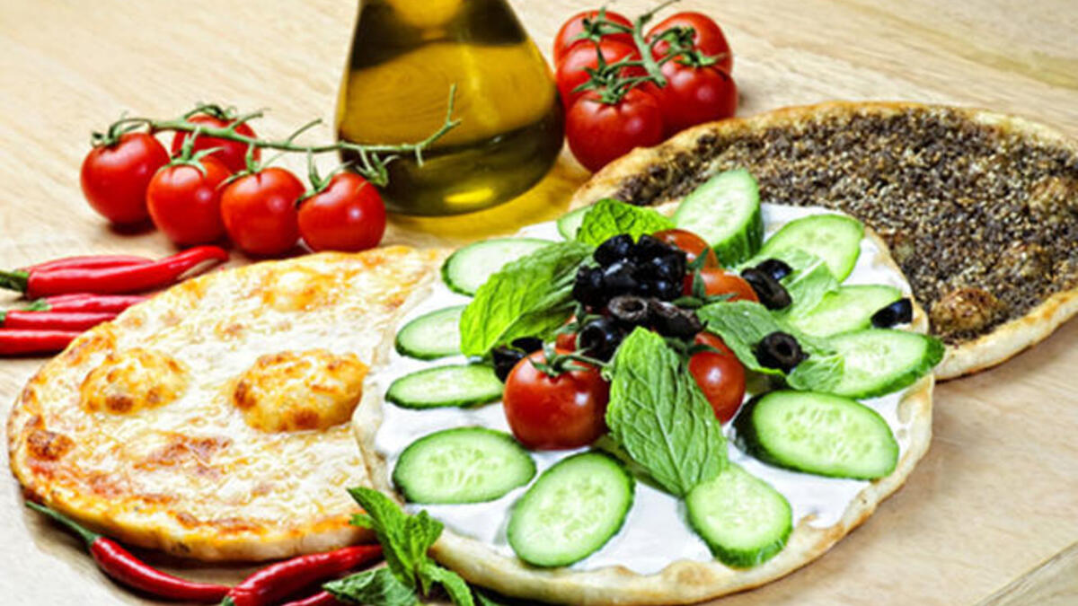 za'atar with olive oil