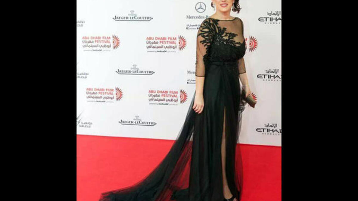 كندا علوش في مهرجان أبو ظبي الدولي 2013