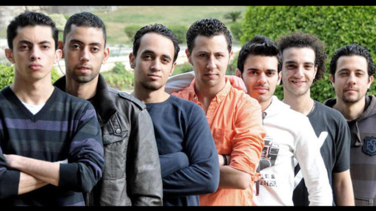 فرقة شوراعنا المصرية في عرب غوت تالنت 2013.