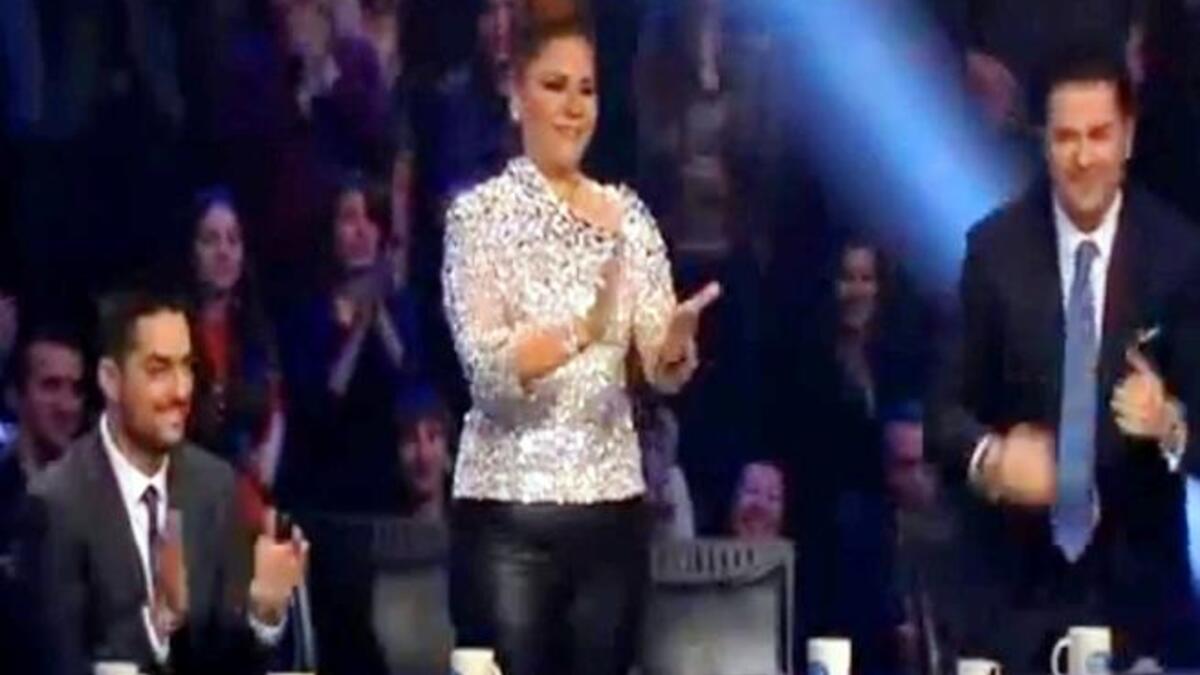 راغب علامة والإماراتية أحلام وحسن الشافعي