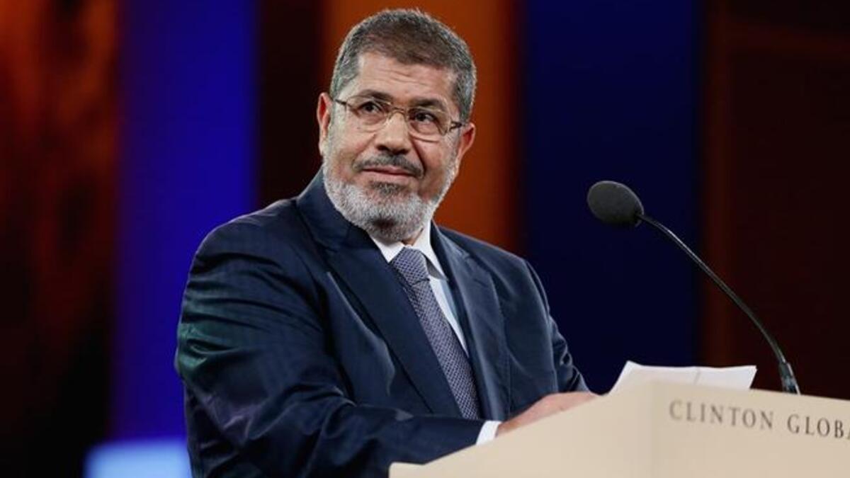 Morsi stands with Gaza 2012