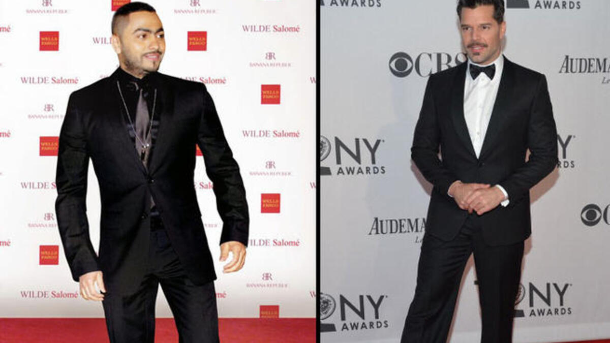 We love you too, Tamer Hosny. The “Bahebak Enta” (I Love You) singer from Egypt is as MmMm good as Latin lover Ricky Martin. The two pop singers share dreamy looks and daring dance moves that will make you “Shake your Bon-Bon." Their culturally rich musical flavors make the ladies swoon, wherever they are in the world.