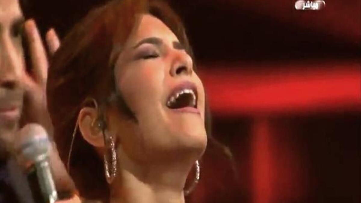 Carmen Suleiman wins the Arab Idol prize