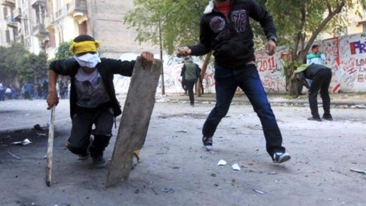 People V Army: No love lost between the people & the military. Soldiers in the initial revolution sided with the people against the
'regime'. Disillusioned folk are back at Tahrir demanding an end to military rule, that through its 'military' trials has 
shown a harshness that is an unwelcome substitute to Mubarak.