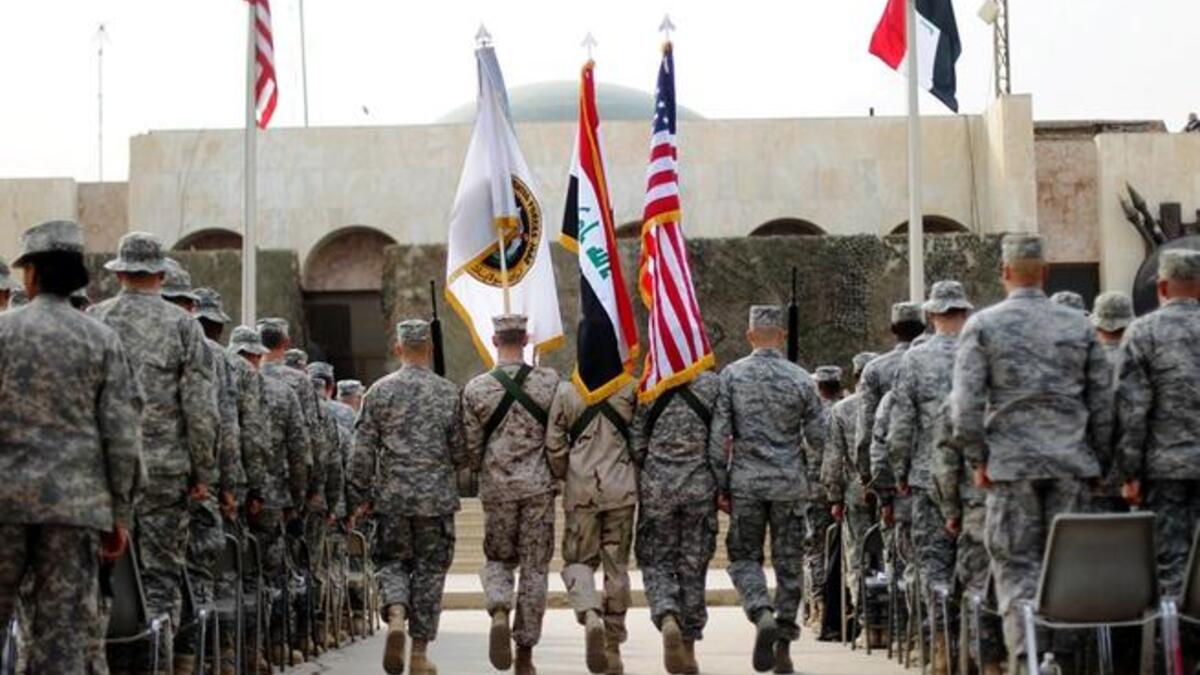 Monumental US Pullout: After the invasion came the withdrawal. Nine years later. December 18, the US flag went down and an Iraqi one was re-instated, marking the complete US troop exit from Iraq, as mandated in 2008 to take place by the end of December 2011. Iraqis were left free to handle their own affairs, even 'Spring' if desired.