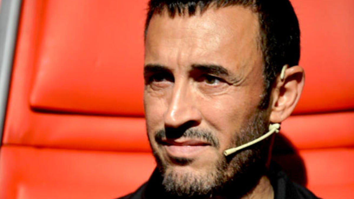 قيصر الغناء كاظم الساهر في برنامج The Voice