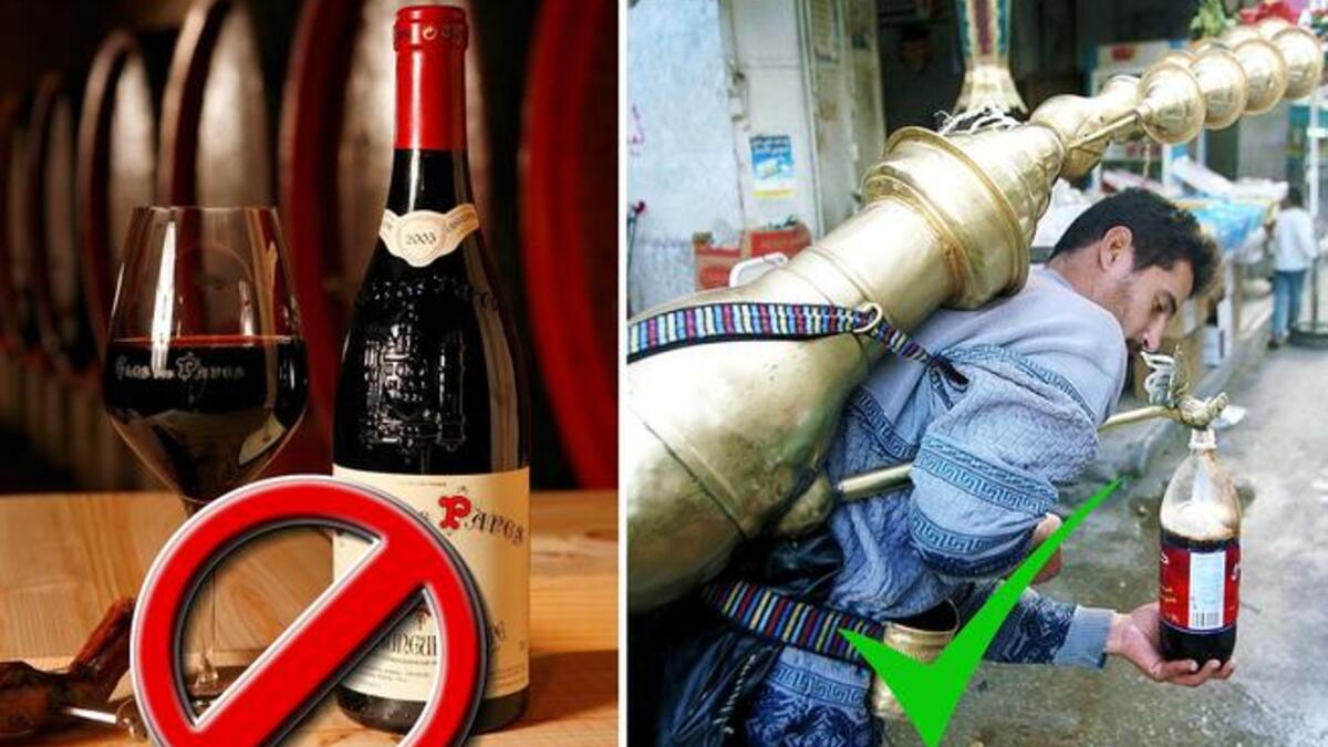 Don't drink alcohol in the hours of the fast, or indeed during the entire Holy Month. Ramadan is a time to respect the true Islamic doctrine which includes no drinking.Instead, do enjoy the Ramadan drink offerings (non-alcoholic seasonal treats such as: Amar il Deen; Jallab, Tamer Hindi, Sahlab.