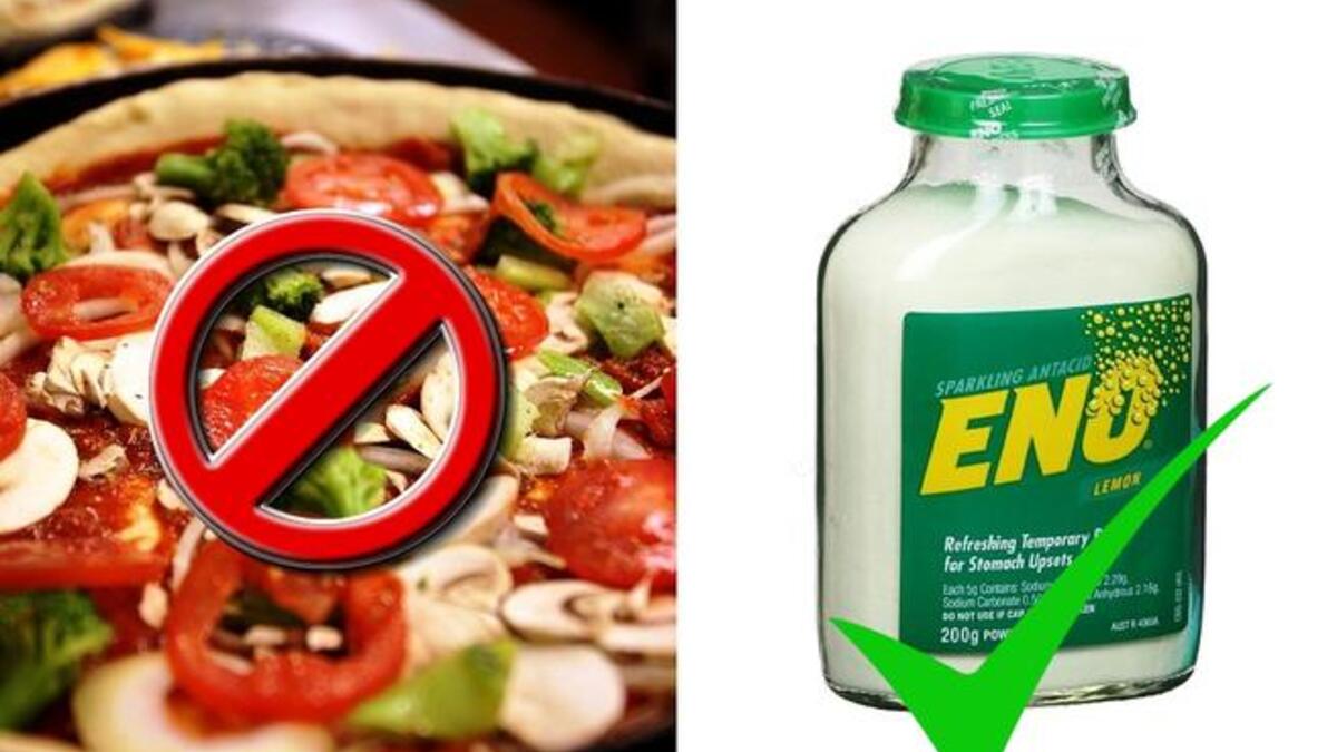 Don't over-eat: It's tempting, but the 'correct' Iftar is a simple meal, since the idea is to exercise restraint this month and not waste food.  But let's face it it's hard not to eat that extra bite when deprived all day, so just in case you overdo it, keep an indigestion medication on hand!