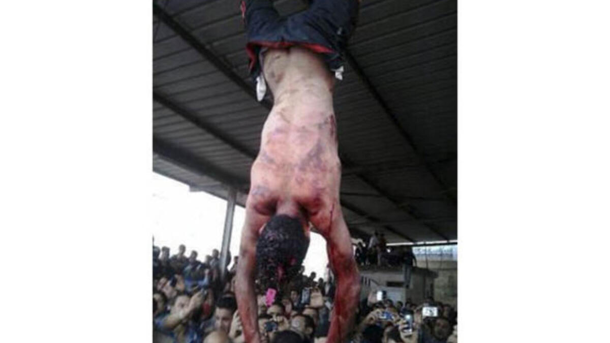 اعدام سارق في احد المناطق