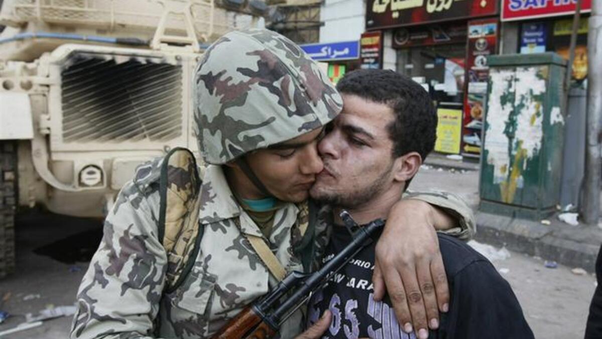 While soon after the revolutionary triumph of the people, the army showed warmth, and pride, this seems to have been a false start: Officially the army stood by their commitment to the people’s revolution and pledged to establish a civil democratic order after a six-month transitional period.