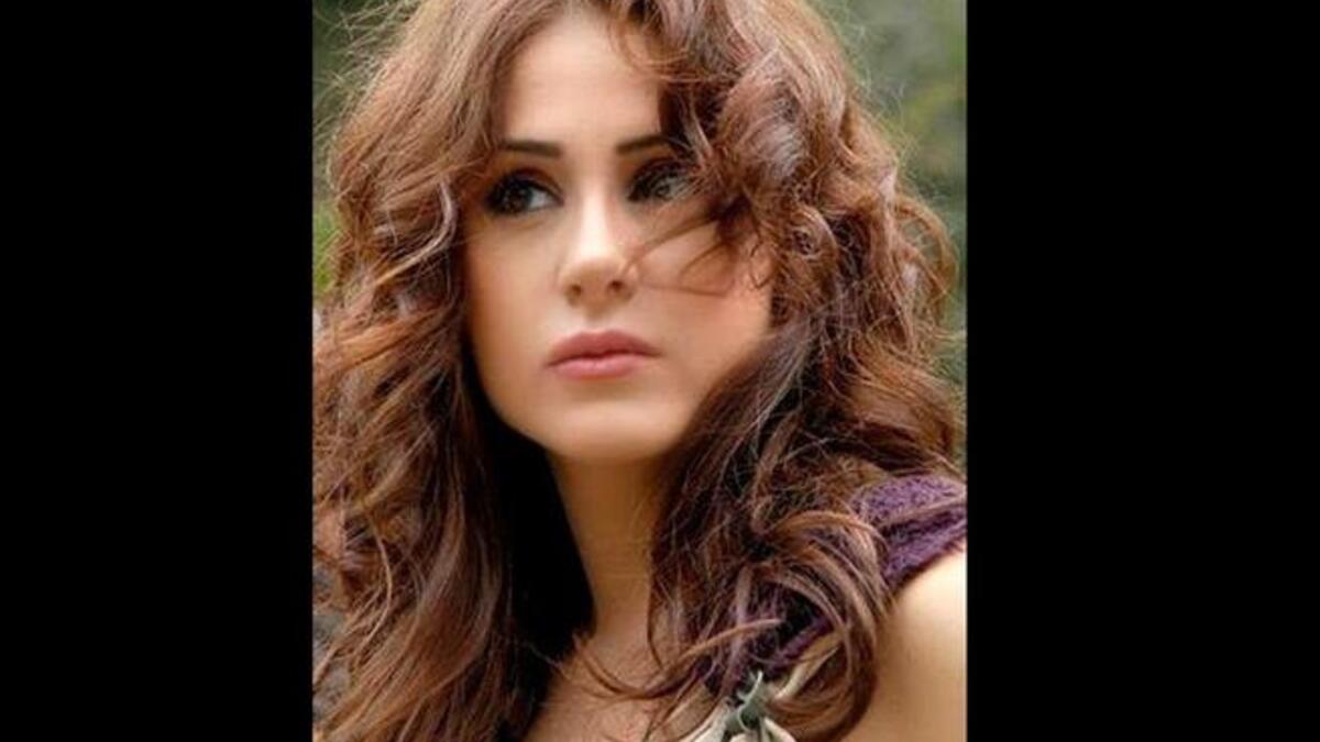 Syrian actress Dima Qandalaft