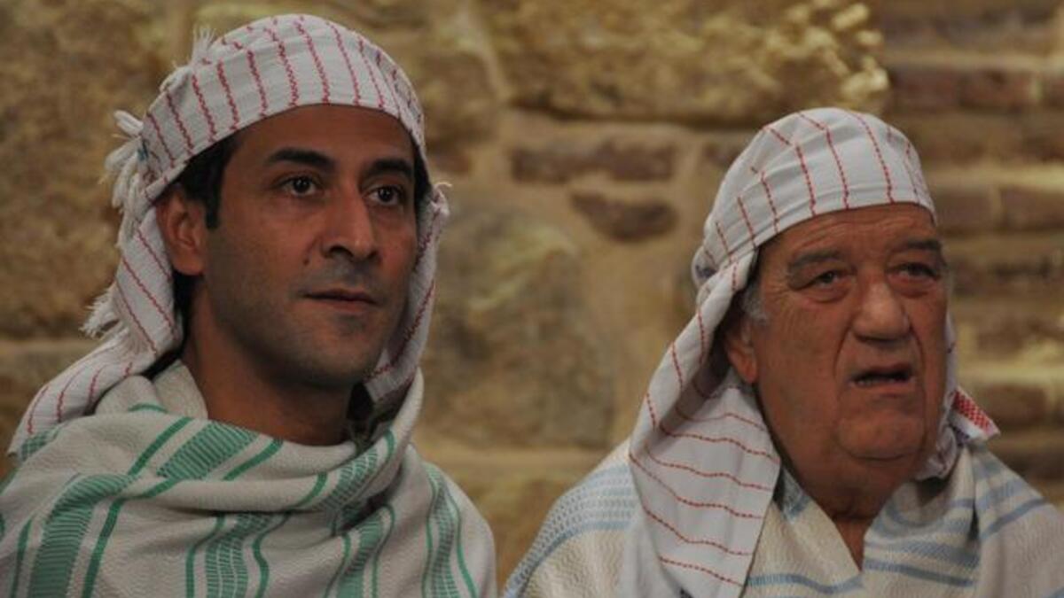 The stars of the sitcom ''Say'een Day'een" condemn 'Ayman Rida's' statements, striking out in retaliation to the director's 
inflammatory attacks.