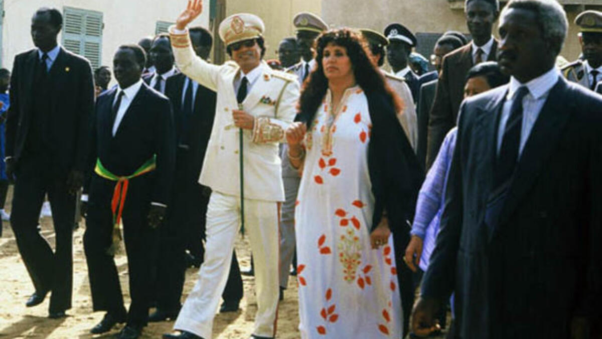 صفية فركاش زوجة القذافي