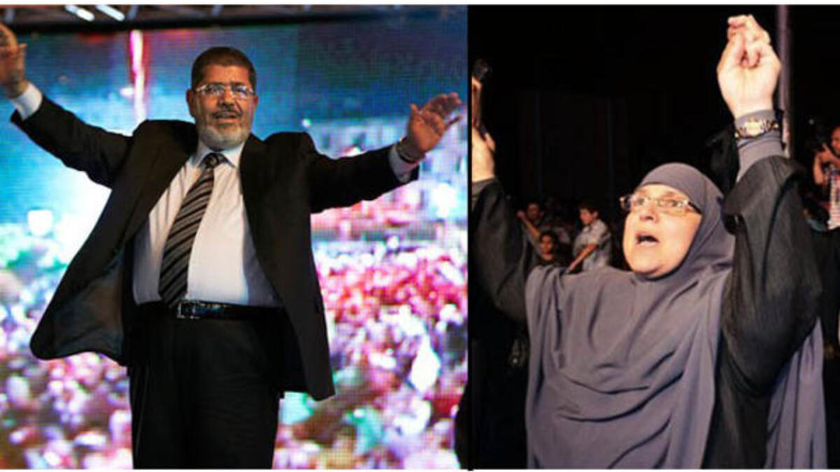 نجلاء محمود زوجة الرئيس محمد مرسي