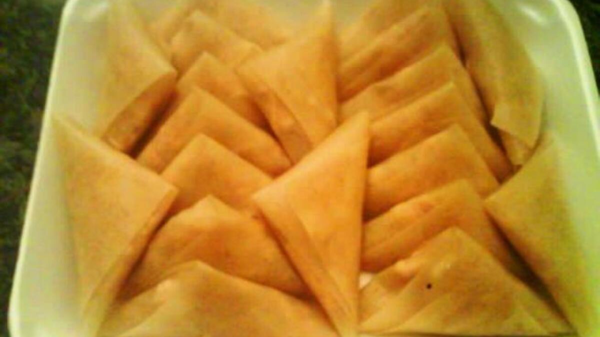 You've heard of eating of the Eucharist, or holy bread, but this fatwa makes a bizarre ruling on 'pastry' for Muslims. Somalian Jihadists have prohibited the consumption of 'sambousak'- the popular savory snack enjoyed at Ramadan. Apparently its triangular form holds Christian symbolism of the Holy Trinity of God, so is off-limits. Dear Lord...