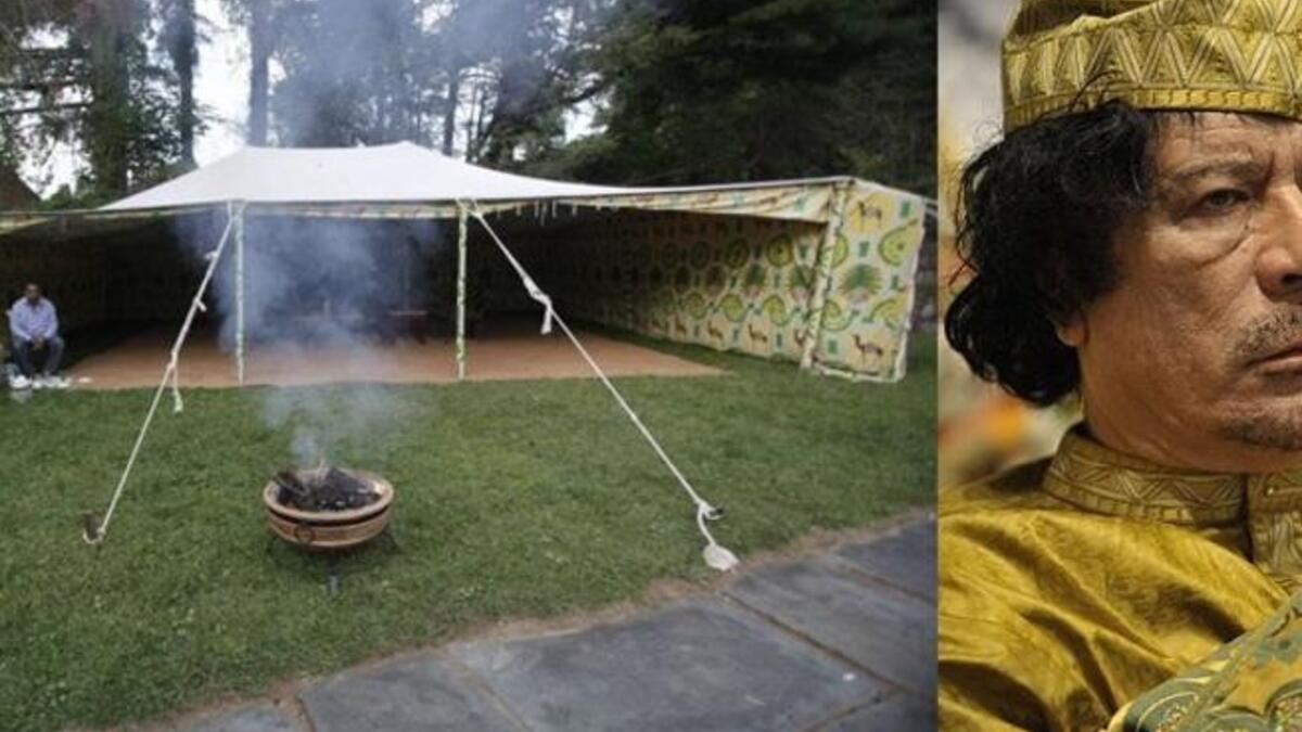 Gaddafi! Whether Gaddafi,Qadhafi or Kadafi as the spelling debate goes, this megalomaniac ‘clown act’ roaming about circus-like with his women and tent, has captured the imagination of all. He leaves behind apart from the destruction ZENGA ZENGA.