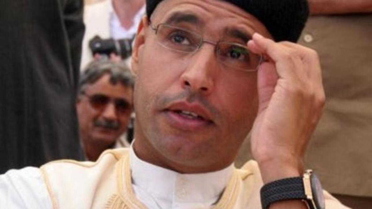 Saif: well-established relationship with Tel Aviv, as he seeks military assistance on behalf of his beleagered, though war-waging, family, and is said to have made recent trips to consolidate this special bond.