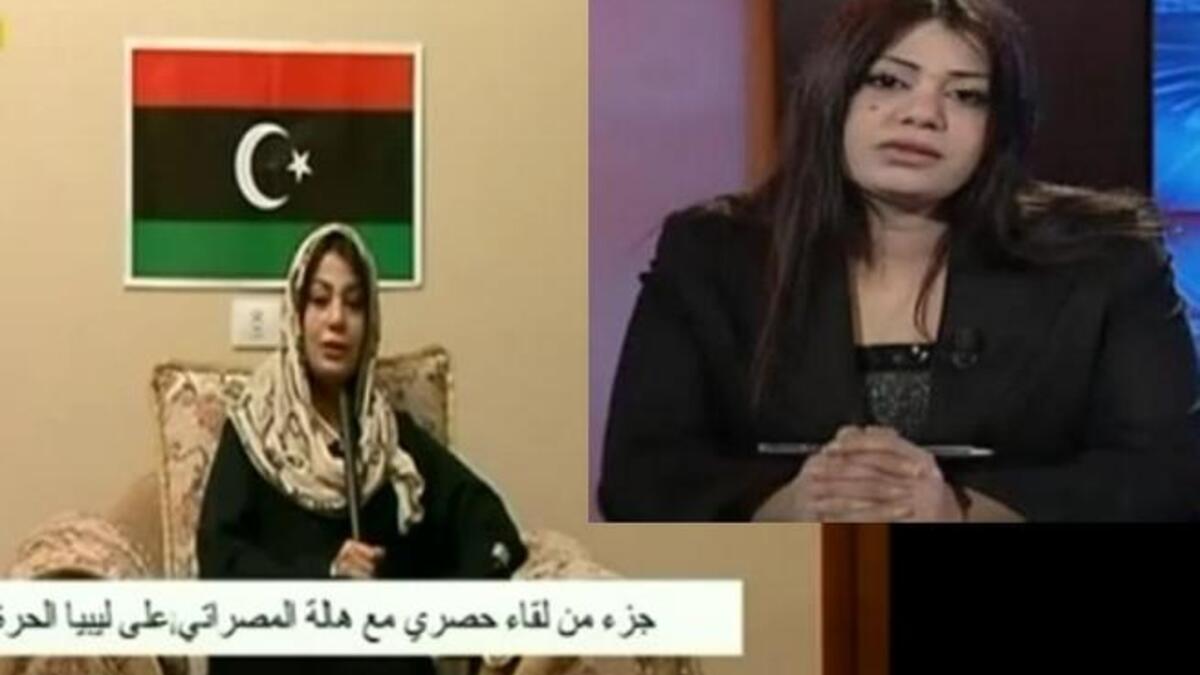 'Frailty thy name is woman': Though a die hard loyalist til the fall of Tripoli, she claimed upon capture that she'd been forced to 
present her fanatic pro-Gaddafi front - as transmitted through Libyan state TV. Up until the day of the Tripoli 
takeover by the NTC, she waved her trademark gun and said she would 'die or kill' that day.