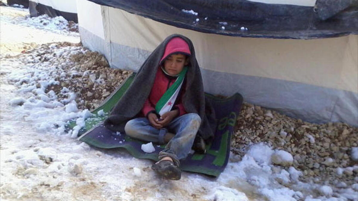 syrian refugee child