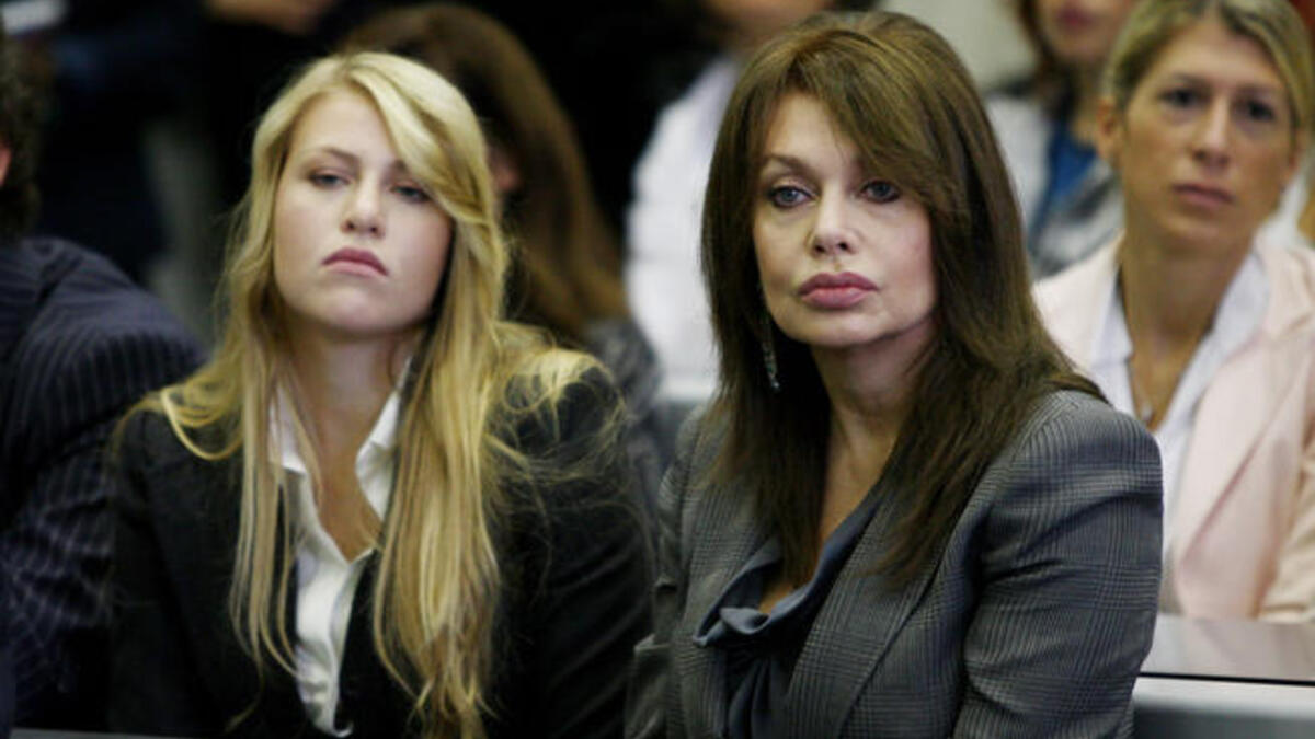 The wife: talks of divorce have been rife since May 2009.  But she’s not without her own colourful past as former actress. Veronica Lario has said in the past that she cannot be with a man that consorted with minors.