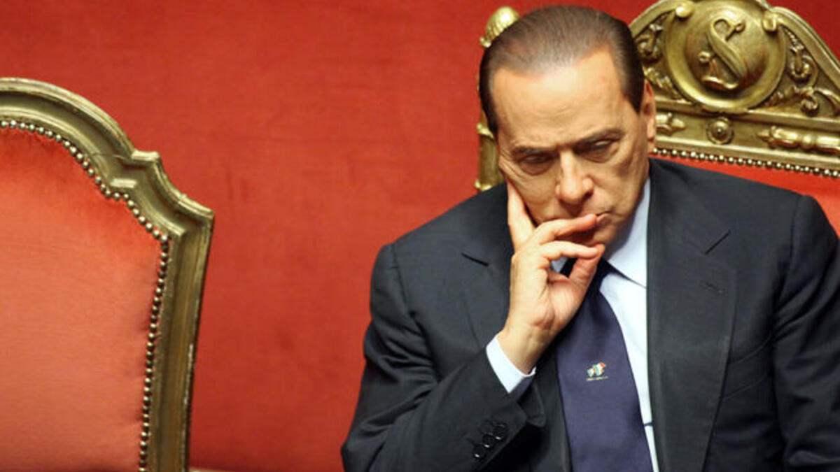 Feeling beleaguered by a populace of Italians that are tired of feeling embarrassed to be Italian leading a campaign on defending their dignity. He feels under attack by an attempt to stage a moral coup.