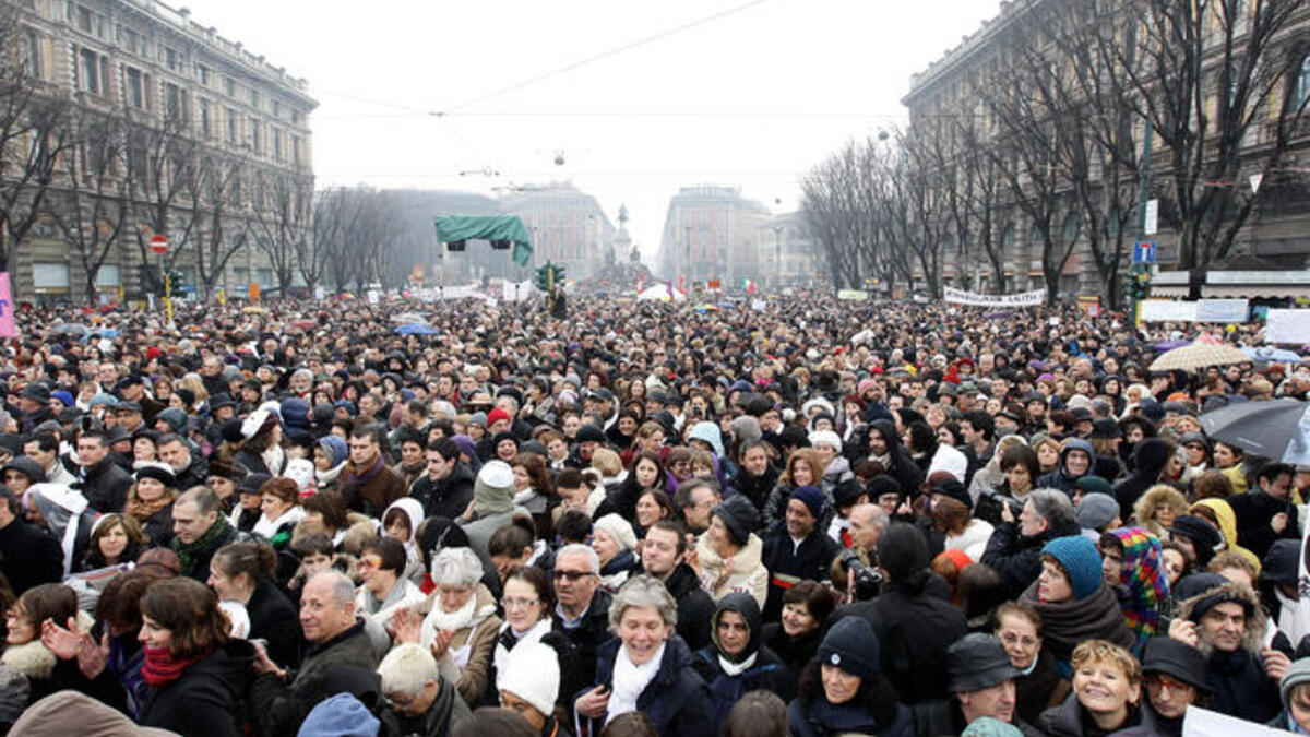 Women and Men were out on the streets over the Valentine weekend saying that they did not want a leader who shamed them with his lurid love life. Protest fever spreads to Europe.