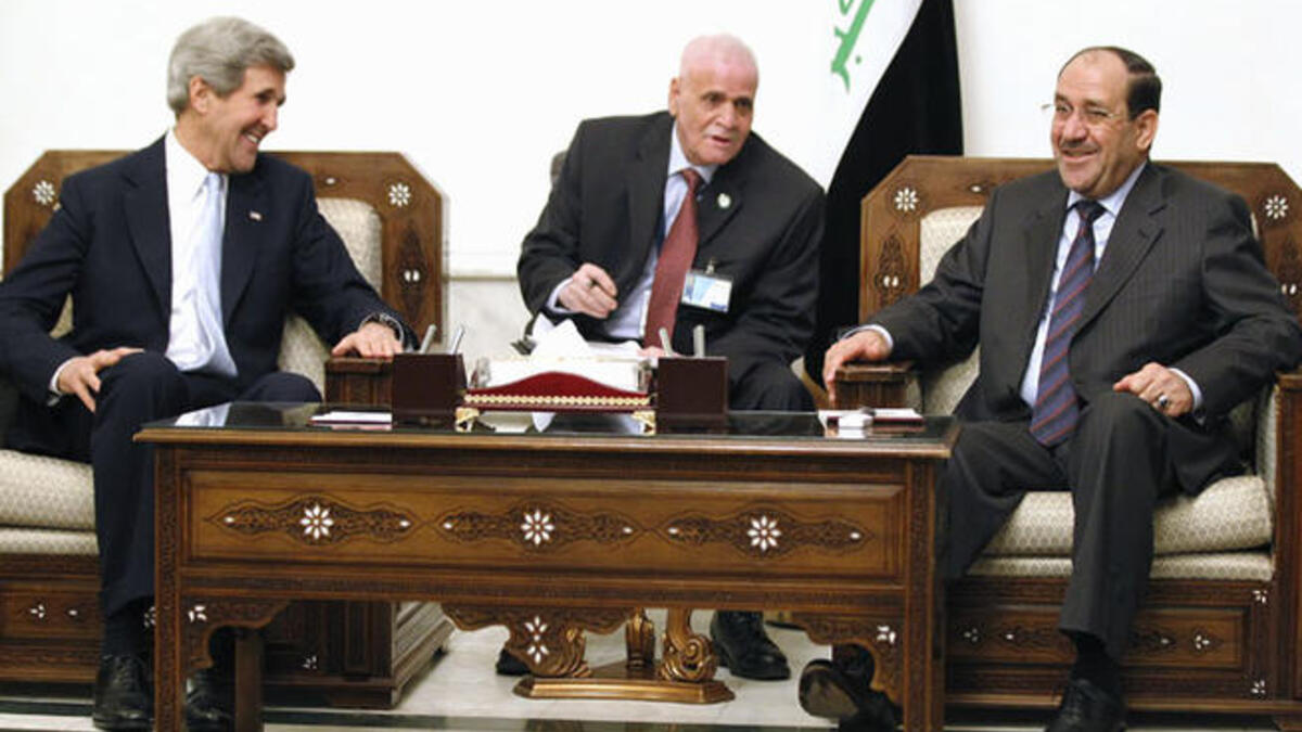 John Kerry Noor Maliki